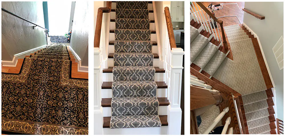 Three finished stair jobs installed by Remnant City