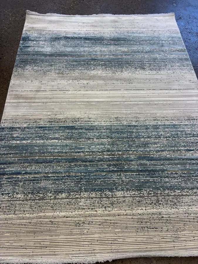 Sienna Ombre - Blue/Gold/Ivory