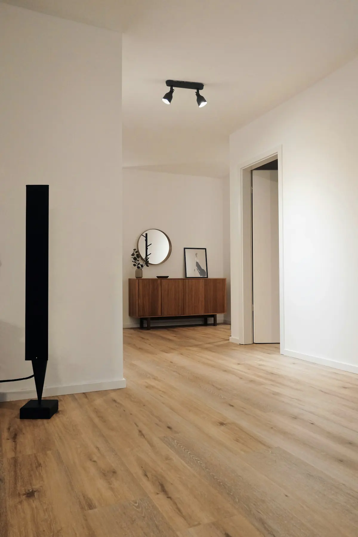 Wood-look luxury vinyl plank flooring